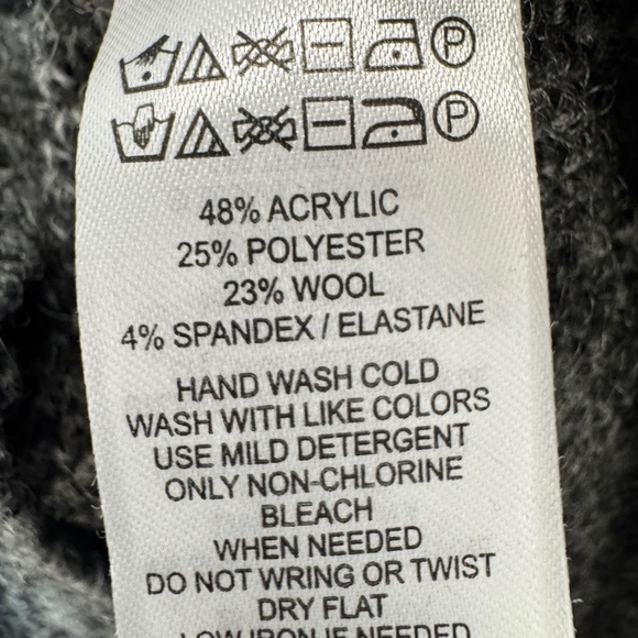 Adrienne Vittadini Knit Sweater Gray - Picture 5 of 11